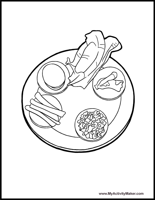618x798 Passover Coloring Pages