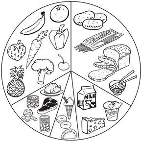 290x290 My Plate Coloring Page