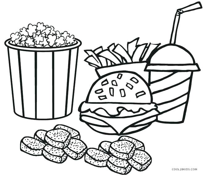 670x568 Healthy Food Coloring Pages New Healthy Food Coloring Pages