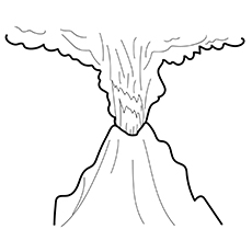 230x230 Top Free Printable Volcano Coloring Pages Online