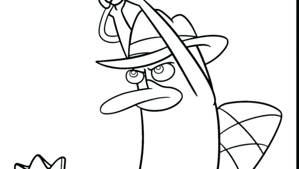 960x544 Platypus Coloring Page Platypus Coloring Page Printable