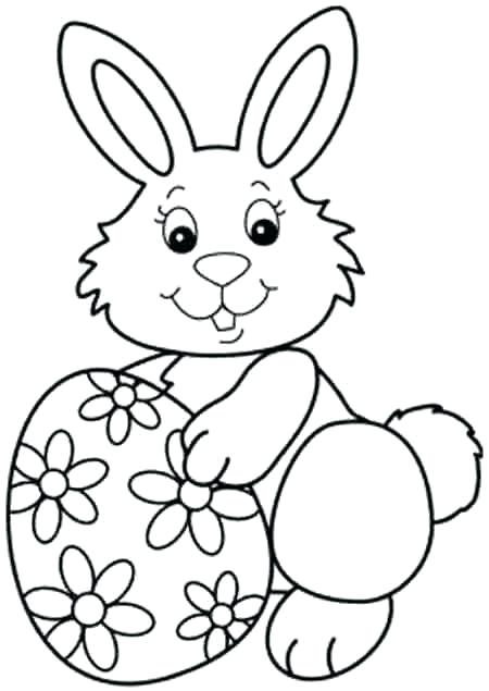 450x635 Challenge Pictures Of Bunnies To Color Bunny Coloring Pages Print