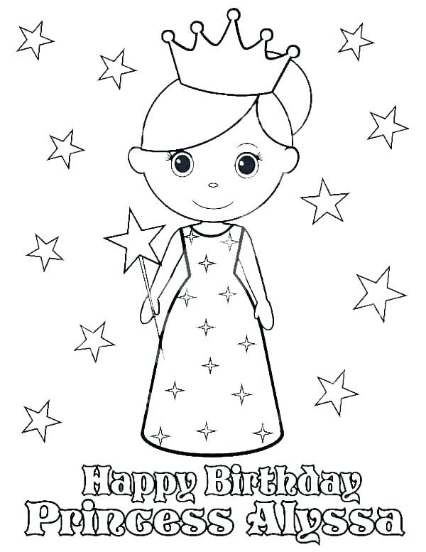 600x777 Coloring Pages Of Happy Birthday Playing Card Coloring Pages Happy