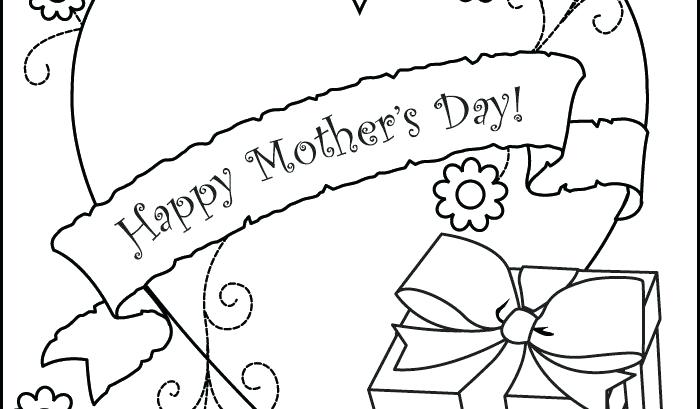 700x409 Playing Card Coloring Pages Happy Mother Day Card Coloring Lesson