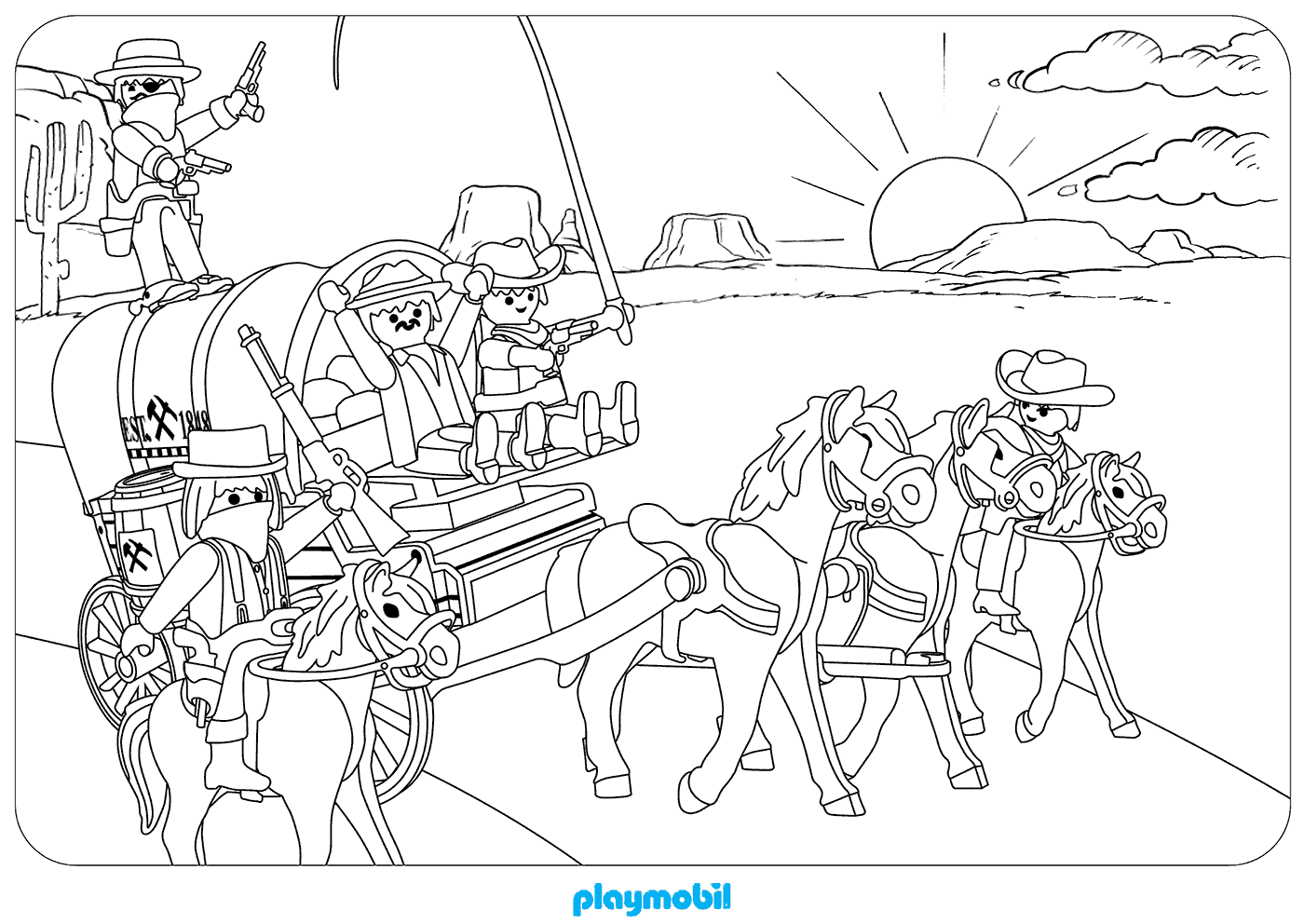 playmobil coloring pages at getdrawings  free download