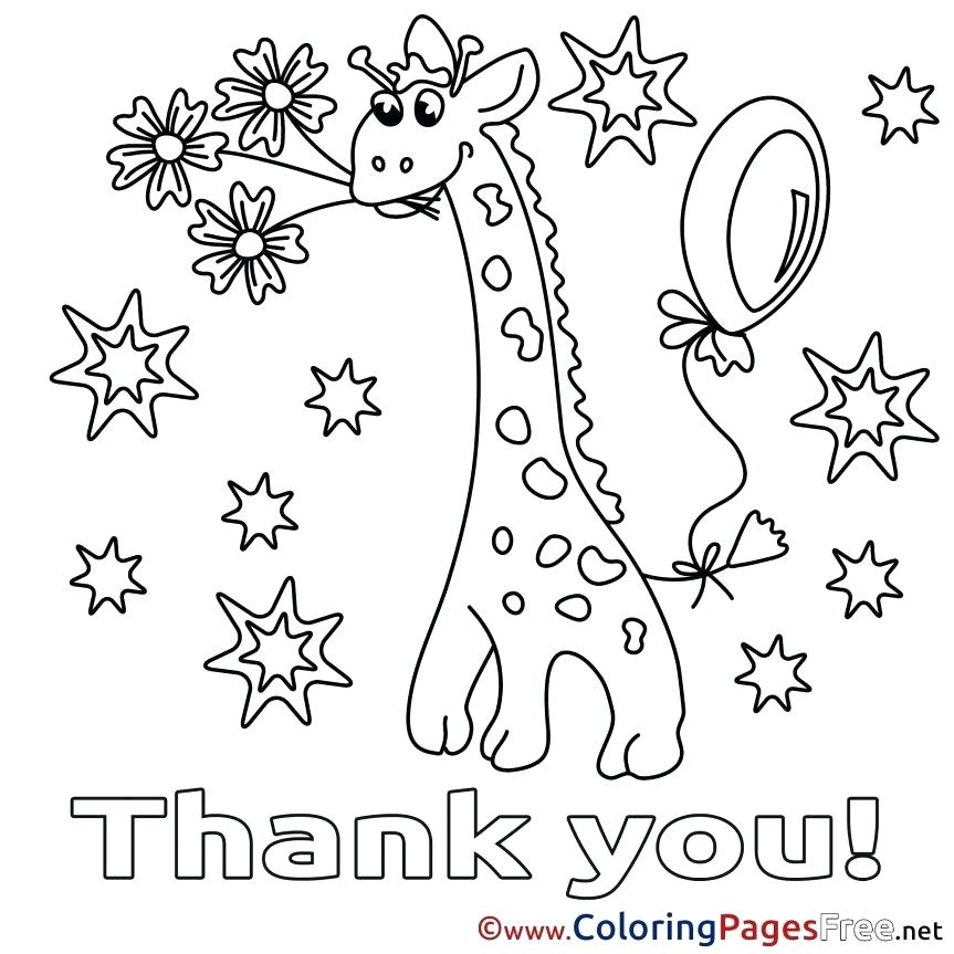 863x863 Thank You Coloring Page Thank You Coloring Pages As Well As