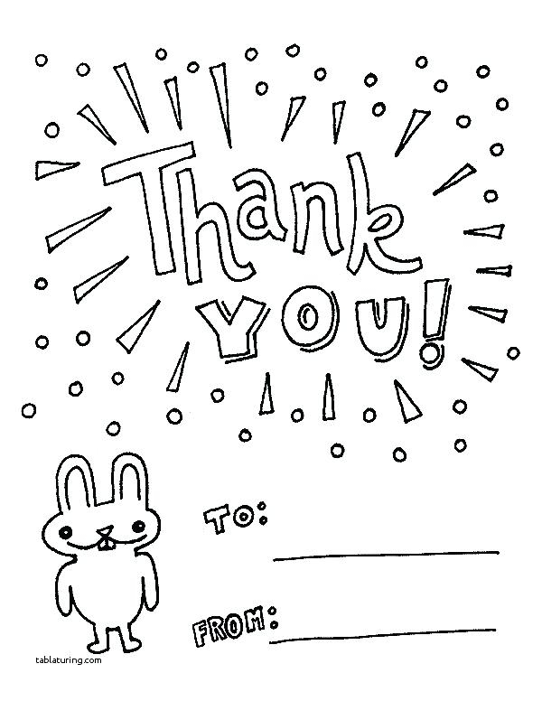 600x776 Thank You Coloring Pages Awesome Thank You Coloring Page Thank You