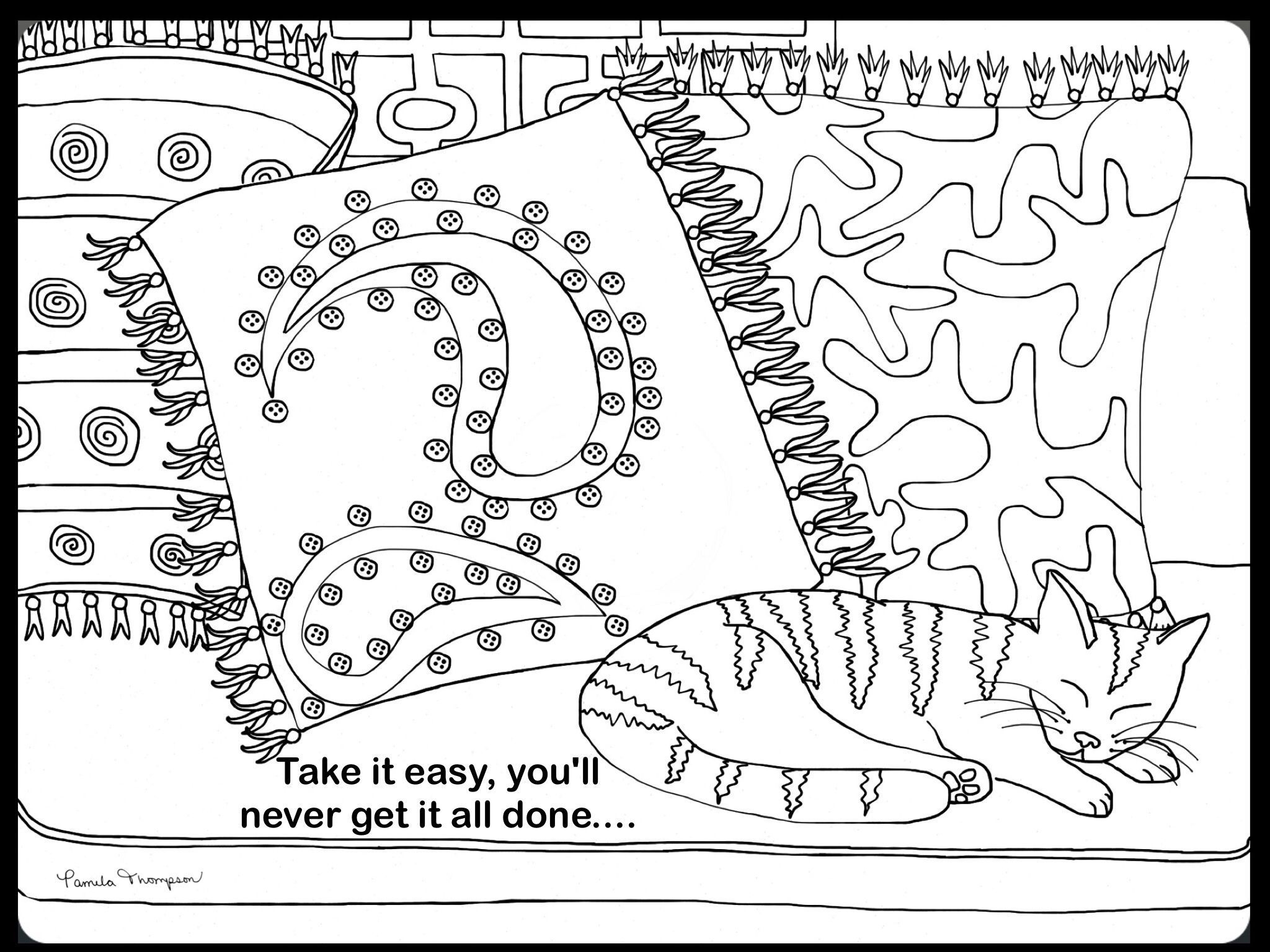 2048x1536 Shocking Just Completed This Adult Coloring Page Today Please Feel