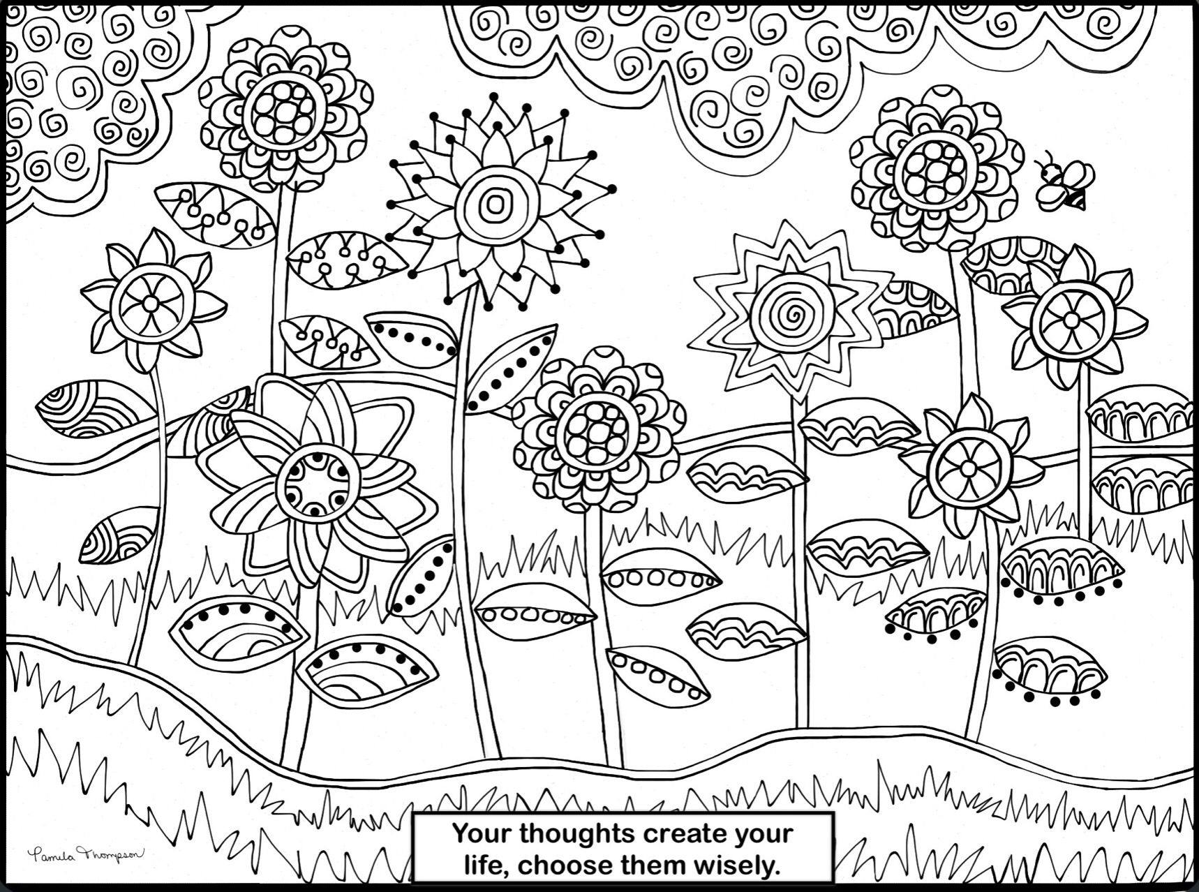 1718x1278 Another One Of My Free Coloring Pages! Please Print, Share Color