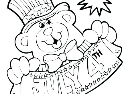 440x330 H Pledge Coloring Sheet Pledge Of Allegiance Coloring Page Free