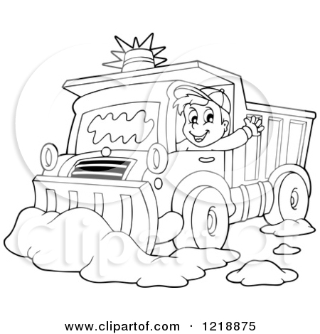450x470 Snow Plow Coloring Pages