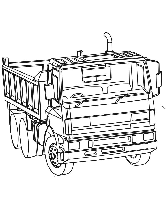 700x864 Dump Truck Coloring Pages Best Of Snow Plow Truck Coloring Page