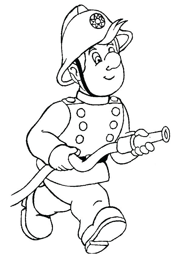595x842 Community Helpers Coloring Pages Full Size Of Community Helpers