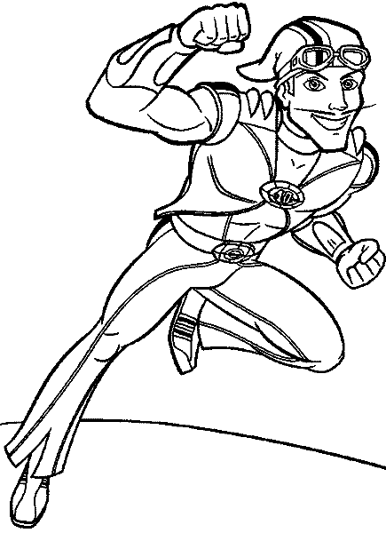 435x600 Lazy Town Printable Coloring Pages