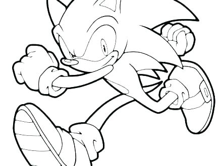 440x330 Sonic Color Pages To Print Metal Sonic Coloring Pages To Print