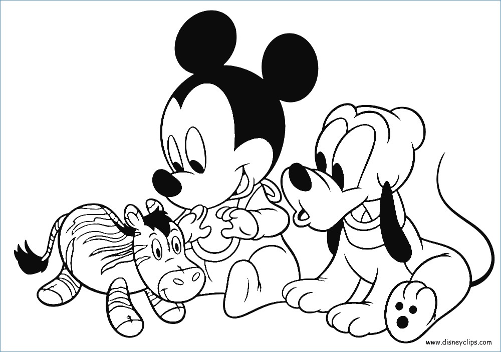 1000x704 Mickey And Minnie Christmas Coloring Pages