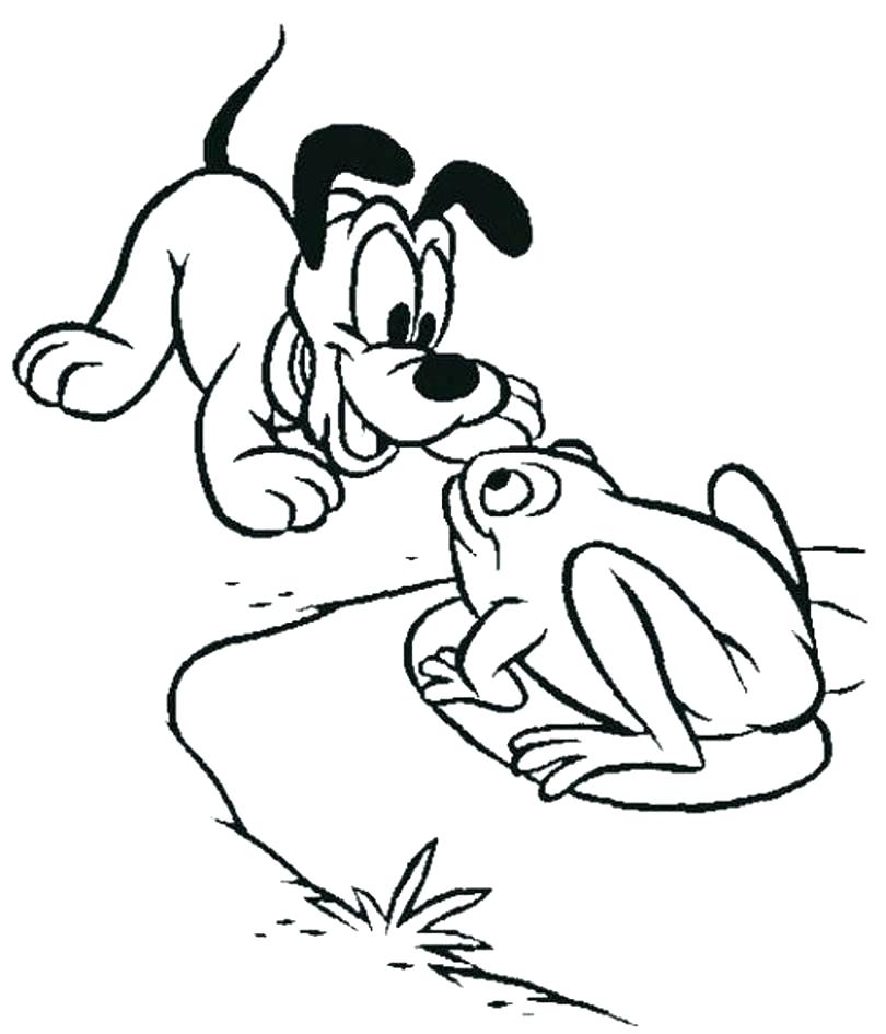 810x945 Baby Pluto Coloring Pages