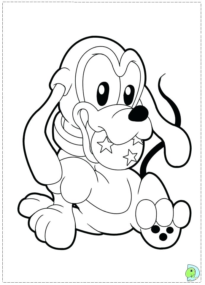 691x960 Pluto Coloring Pages