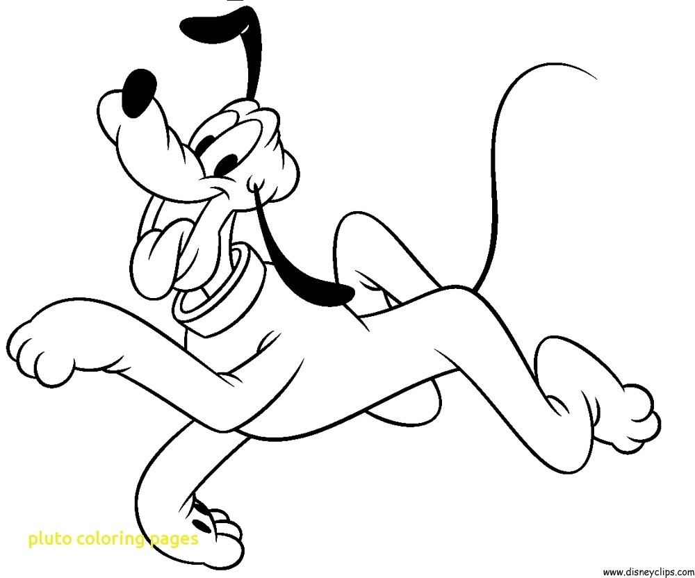 1000x832 Pluto The Dog Coloring Pages Download Coloring For Kids