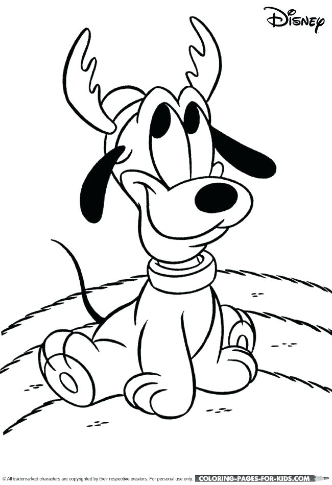 650x950 Pluto Coloring Pages