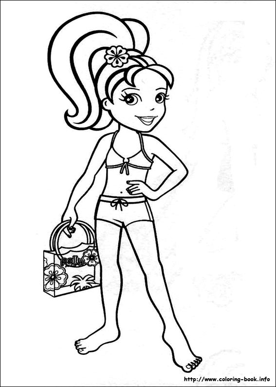 567x794 Polly Pocket Coloring Pages