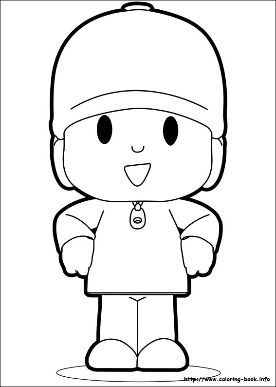 567x794 Pocoyo Coloring Pages On Coloring