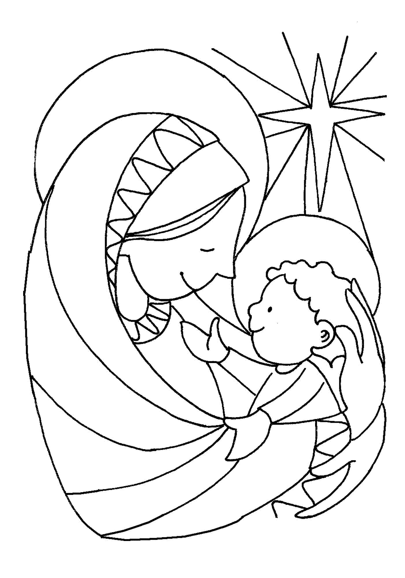 1400x2000 Free Printable Coloring Pages Jesus Birth Best