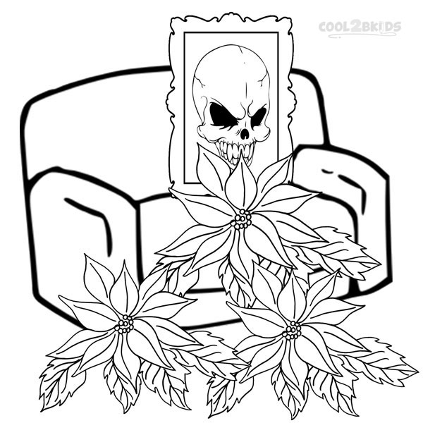 600x600 Printable Poinsettia Coloring Pages For Kids