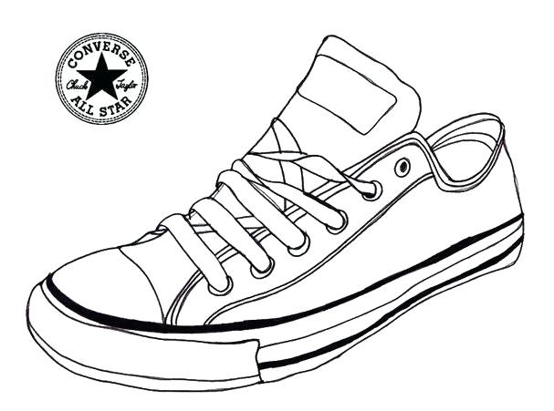 607x451 Shoes Coloring Pages Shoes Coloring Sheets Shoes Coloring Pages