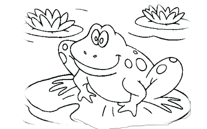 728x455 Frog Coloring Pages To Print New Frog Coloring Sheet Inspiring