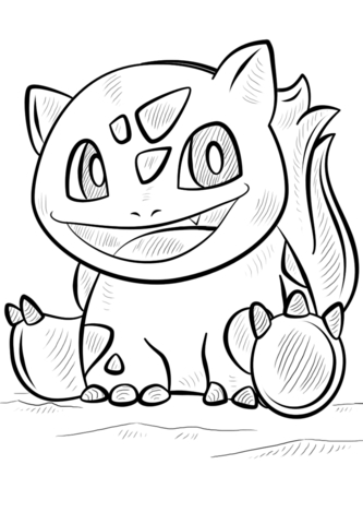 333x480 Bulbasaur Coloring Pages Bulbasaur Pokemon Coloring Page Free