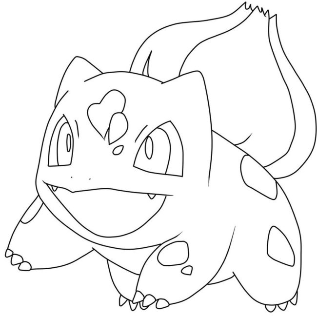 650x650 Bulbasaur Pokemon Coloring Pages Nice Coloring Pages For Kids