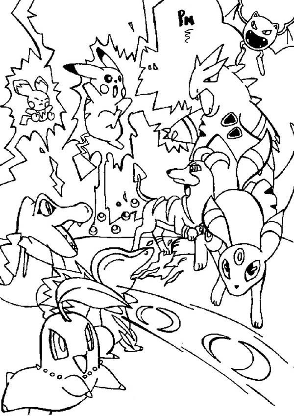 600x848 Pokemon Characters Coloring Pages