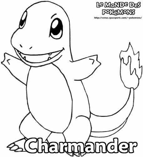 457x500 Charmander Pokemon Coloring Page Birthday Ideas