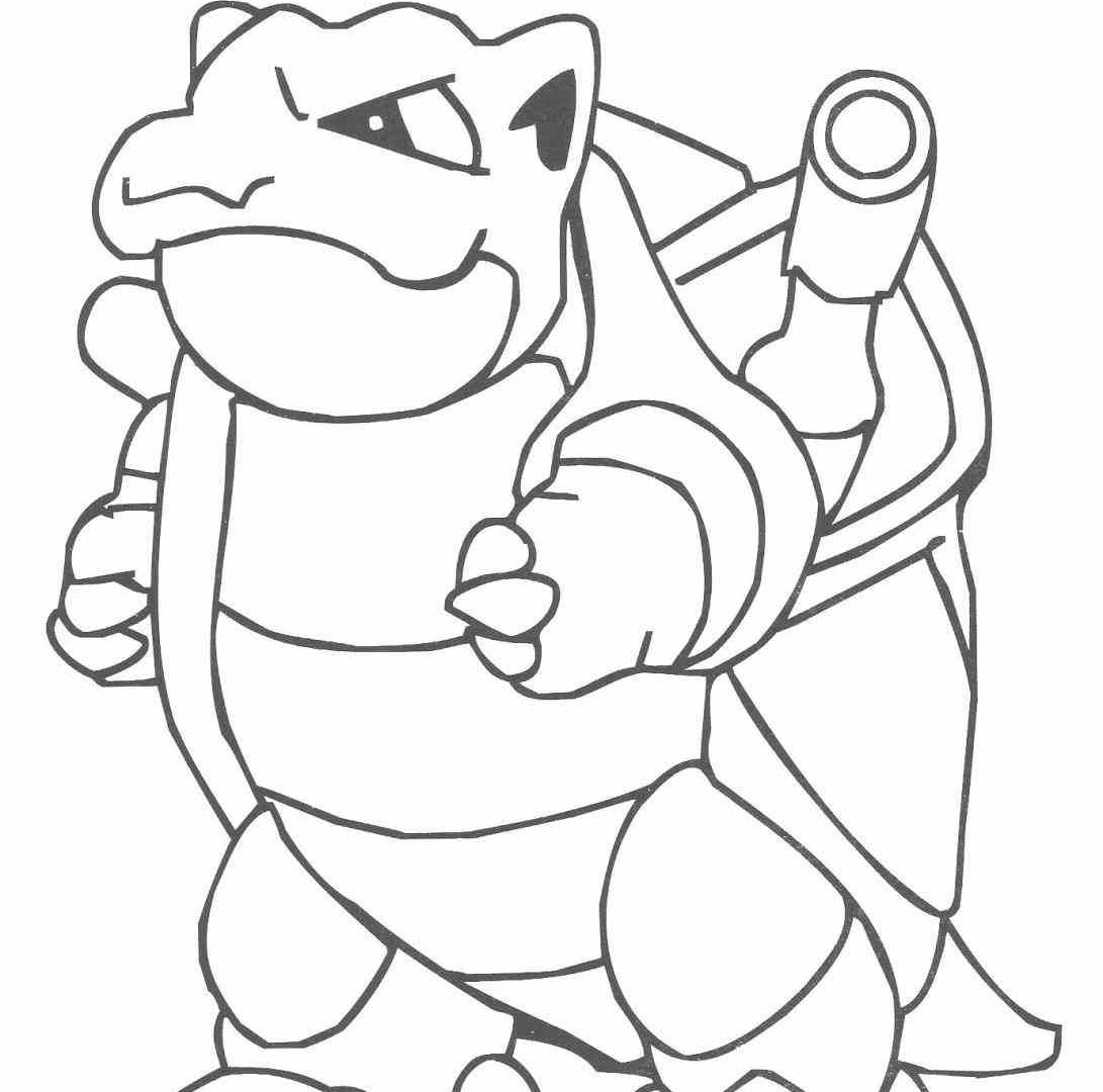 1091x1080 Mega Blastoise Ex Coloring Sheets Pokemon Pages Cartoons Page
