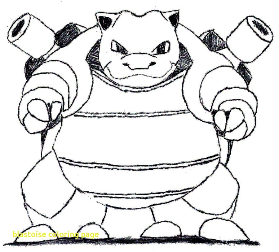 900x814 Pokemon Coloring Pages Blastoise