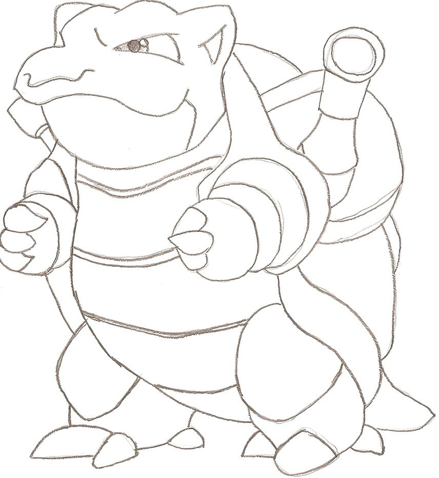 856x932 Pokemon Coloring Pages Mega Blastoise Page Home Arresting