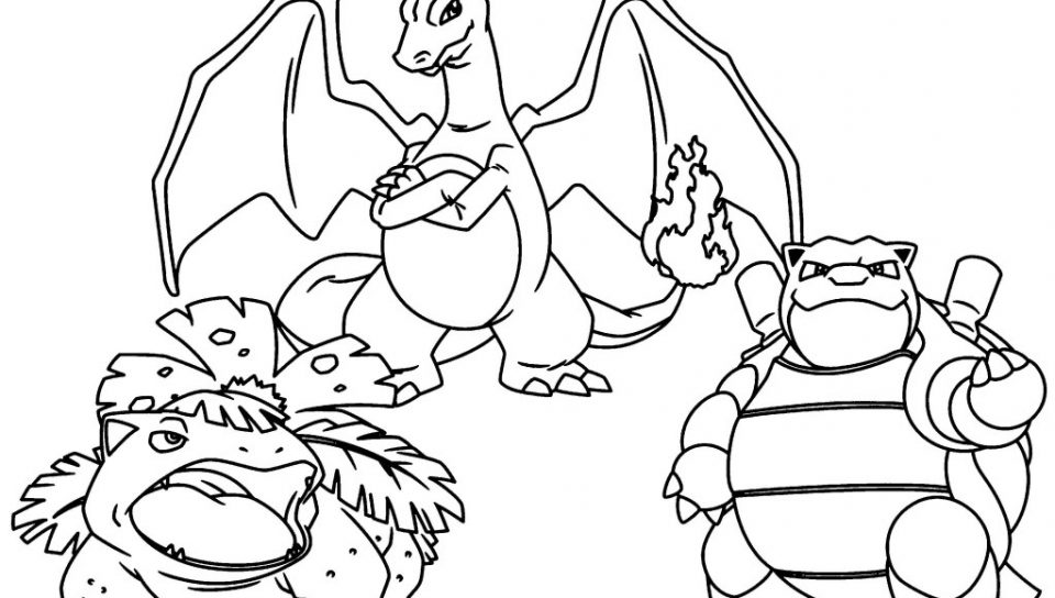 960x544 Pokemon Coloring Pages Mega Blastoise Web Cartoons Ex Page Stock