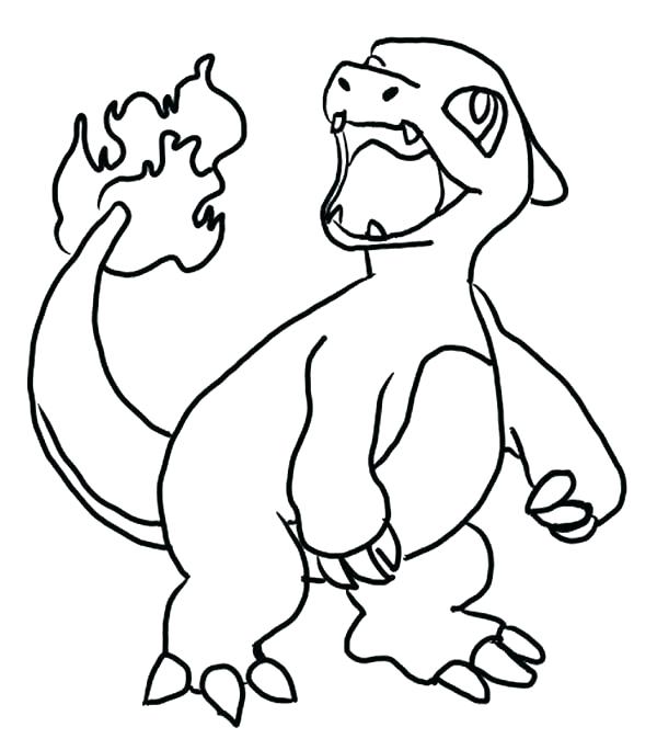 600x684 Pokemon Charizard Coloring Pages Deepart