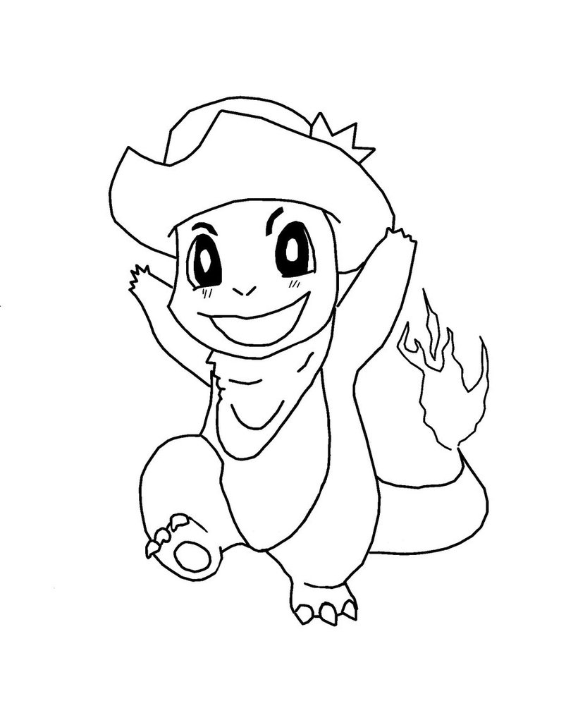803x994 Enchanting Charmander Coloring Page Charizard Pokemon Free