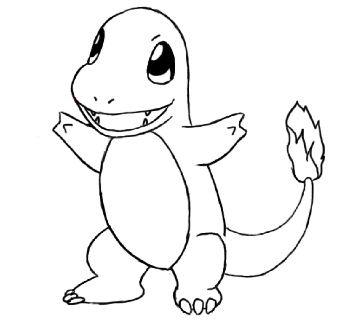 1164x1080 Charmander Coloring Pages
