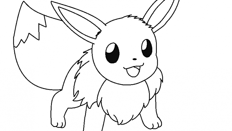 750x425 Eevee Coloring Pages Eevee Coloring Pages Free Printable Free
