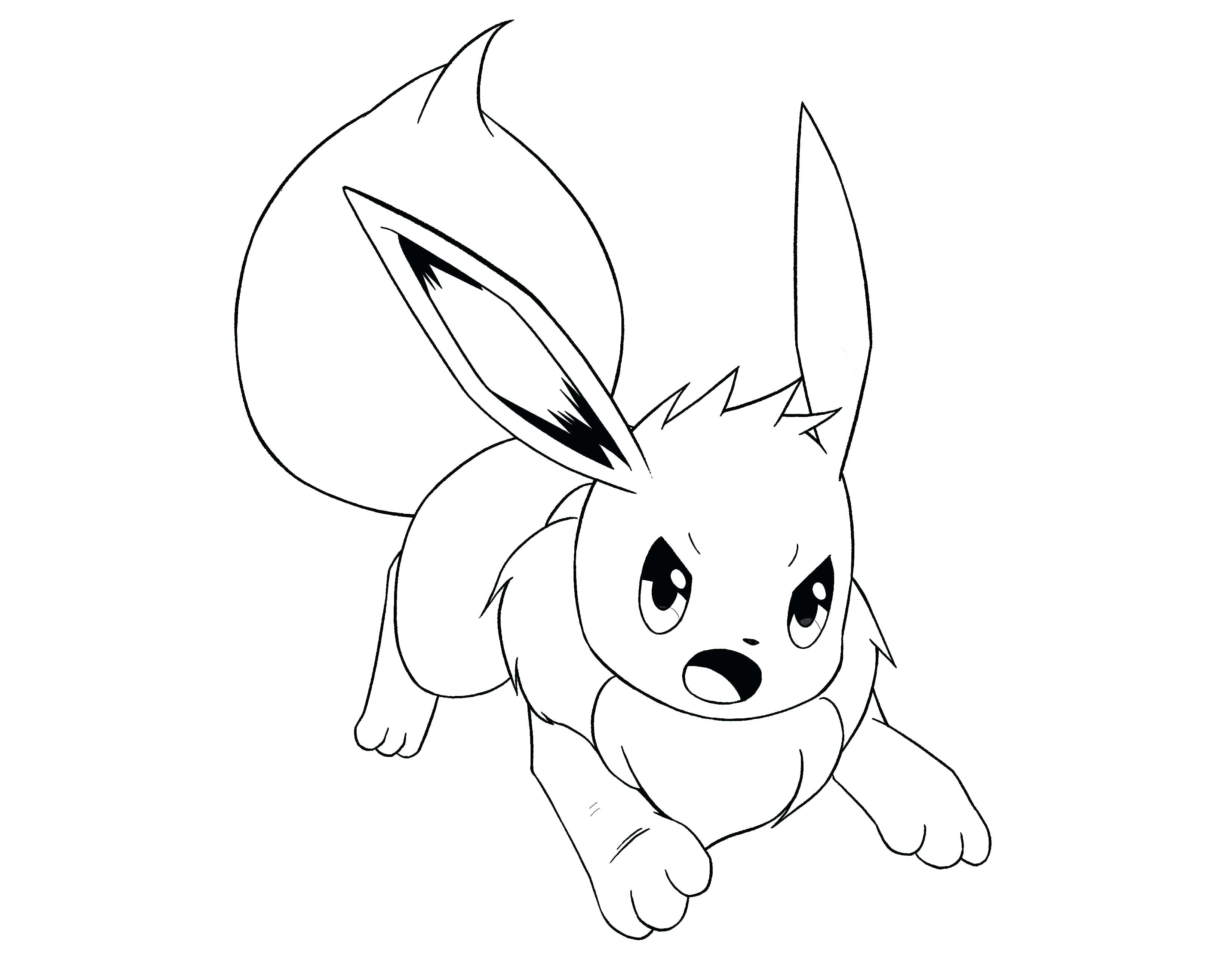 3295x2551 Perfect Pokemon Coloring Pages Eevee