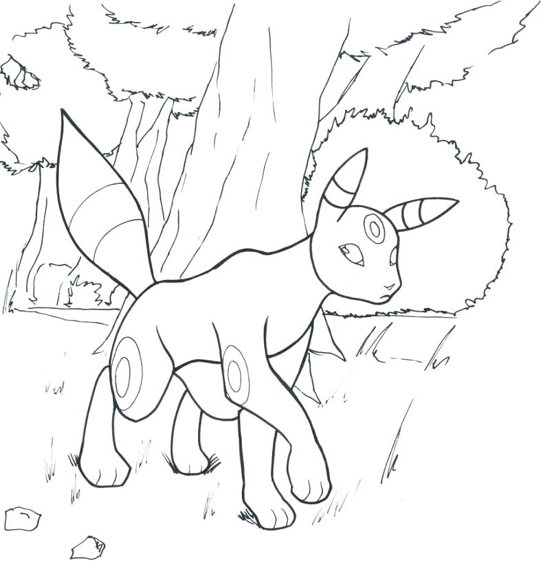 790x845 Umbreon Coloring Pages Coloring Pages Inspirational Coloring Pages