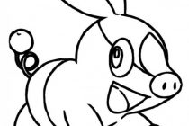 210x140 Pokemon Coloring Pages Fennekin