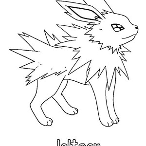 300x300 Flareon Coloring Pages Page Image Clipart Images