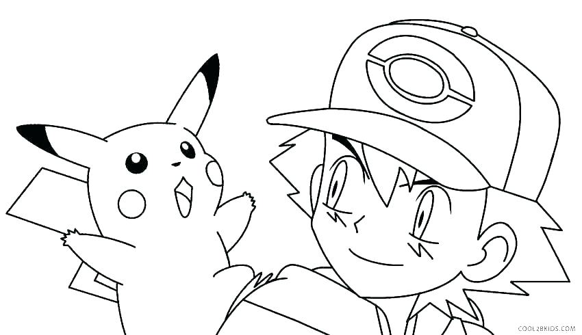 Pokemon Coloring Pages For Kids at GetDrawings | Free download