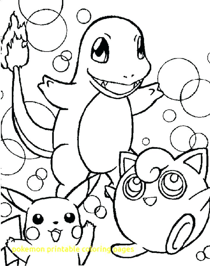 706x894 Pokemon Coloring Page Printable