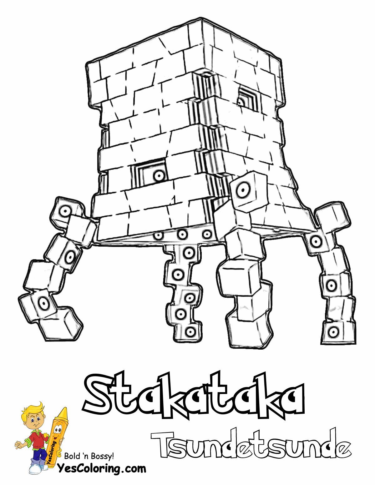 1199x1551 Print Out This Stakataka Pokemo Coloring Page! Oh Yeah! Tell