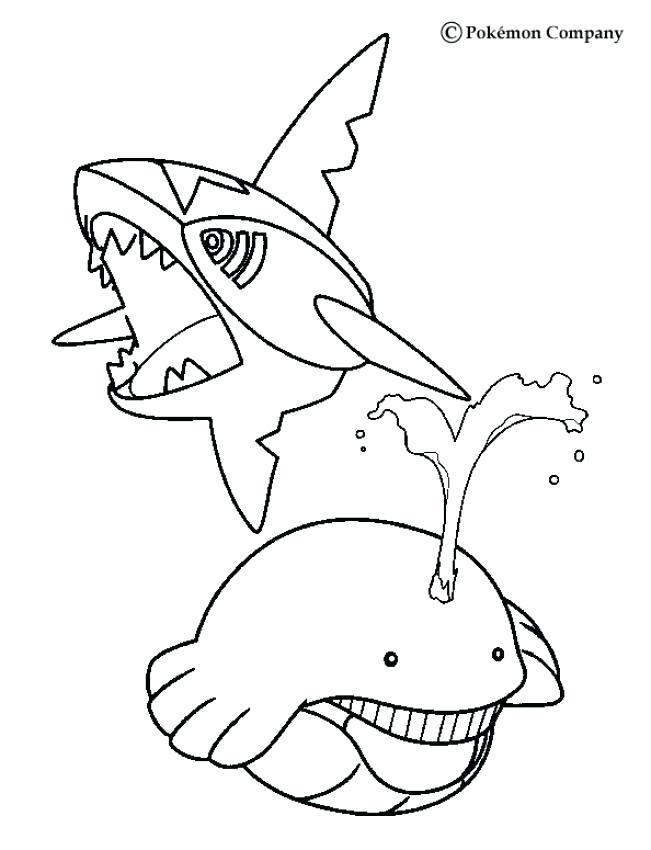 The best free Sharpedo coloring page images. Download from 26 free ...